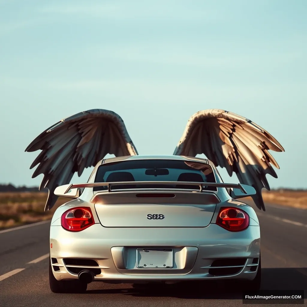 car with wings - Image