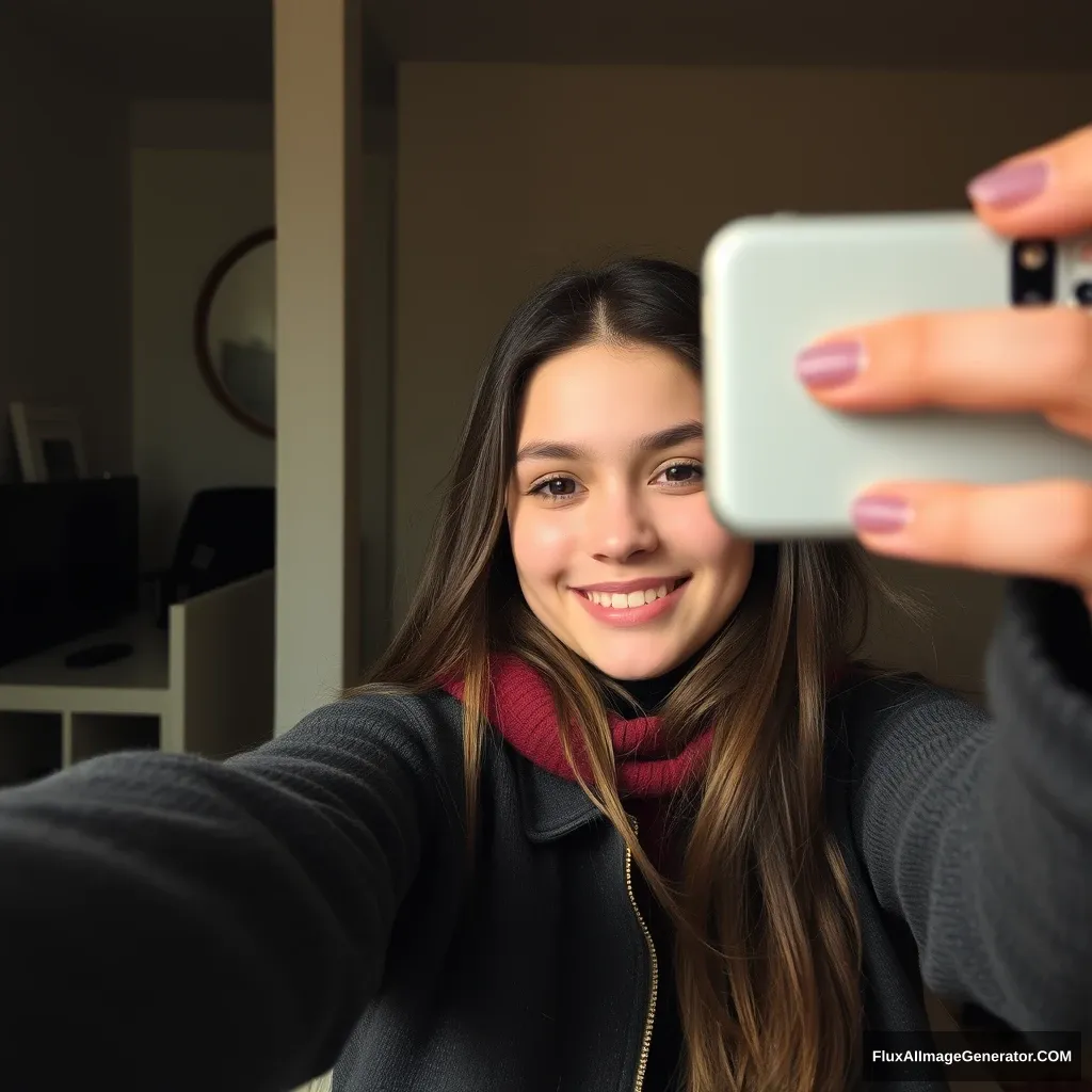 girl selfie - Image