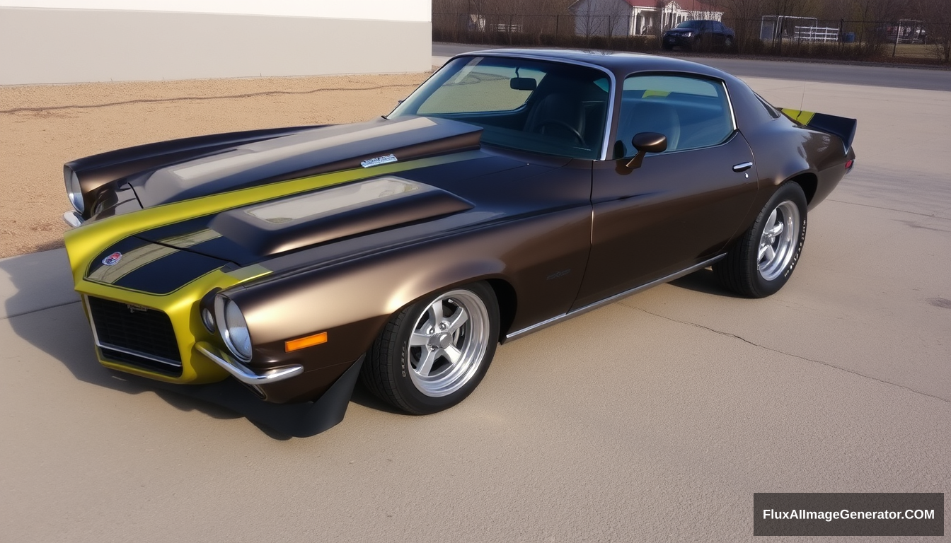 1972 Camaro with aluminum disc wheels, 4k. - Image