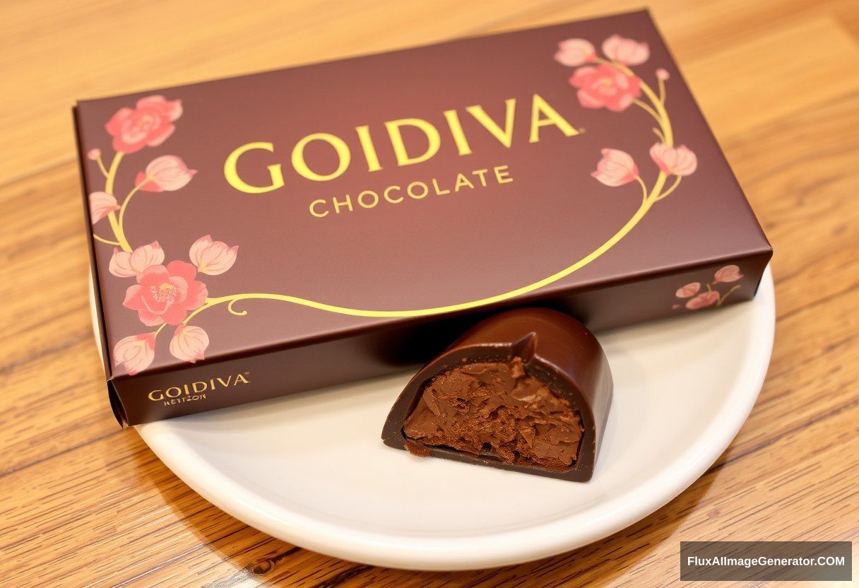 Godiva chocolate, Japanese style.