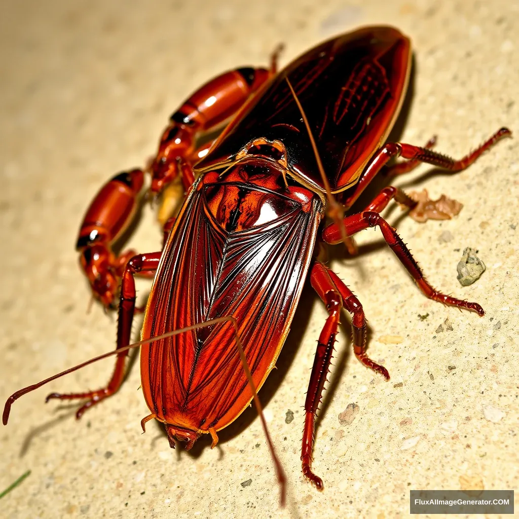 Cockroaches bigger than a truck - Image