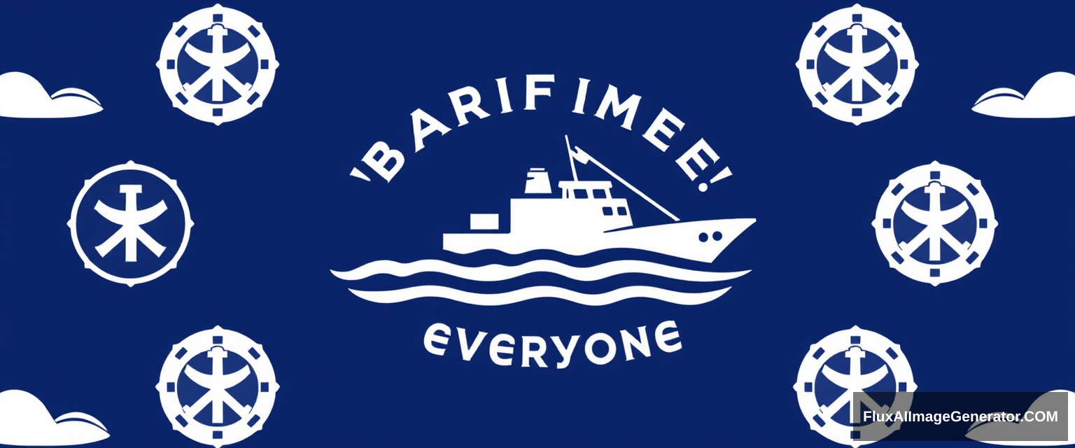 "Maritime services logo for everyone"