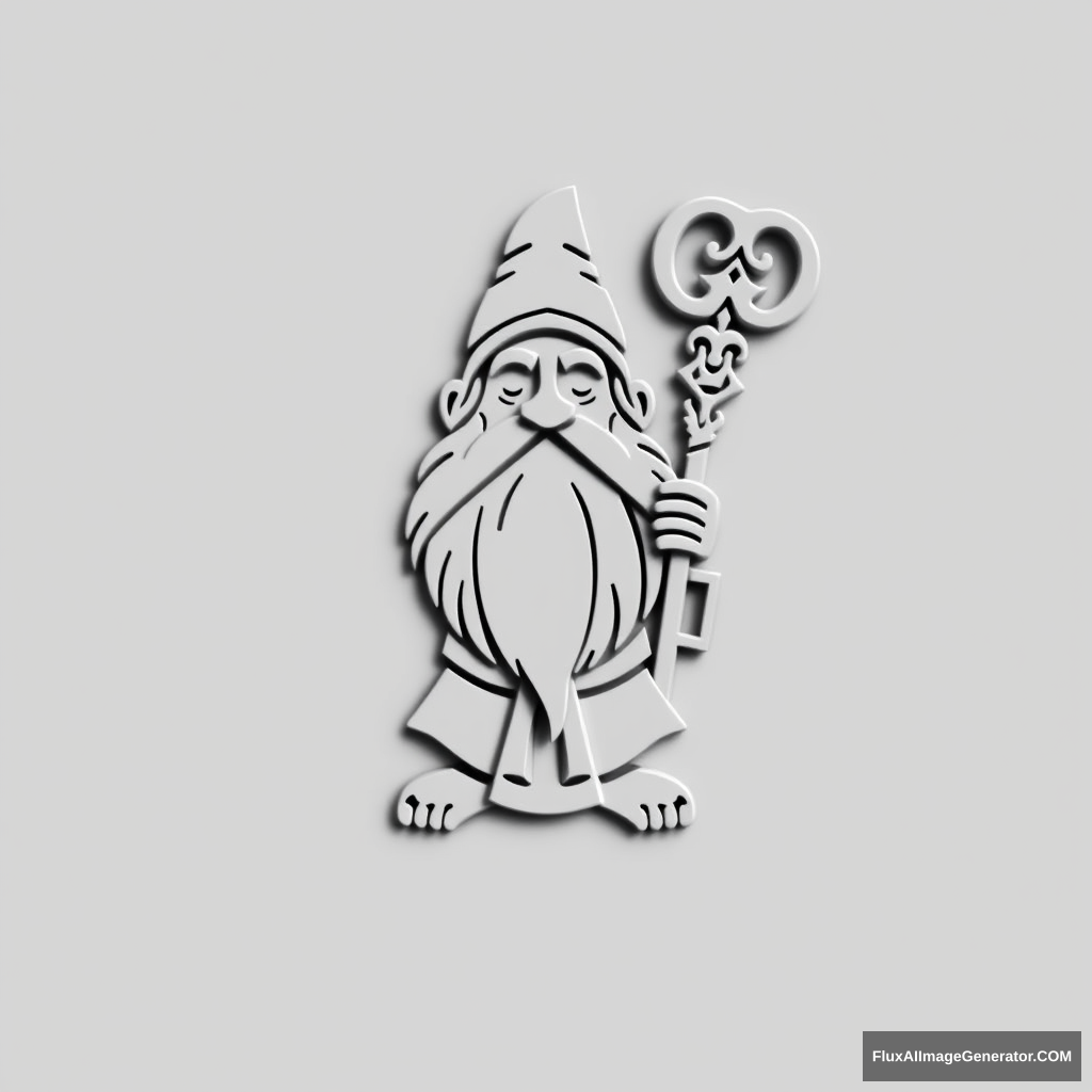 The emblem of the yogi dwarf is the grey. - Image