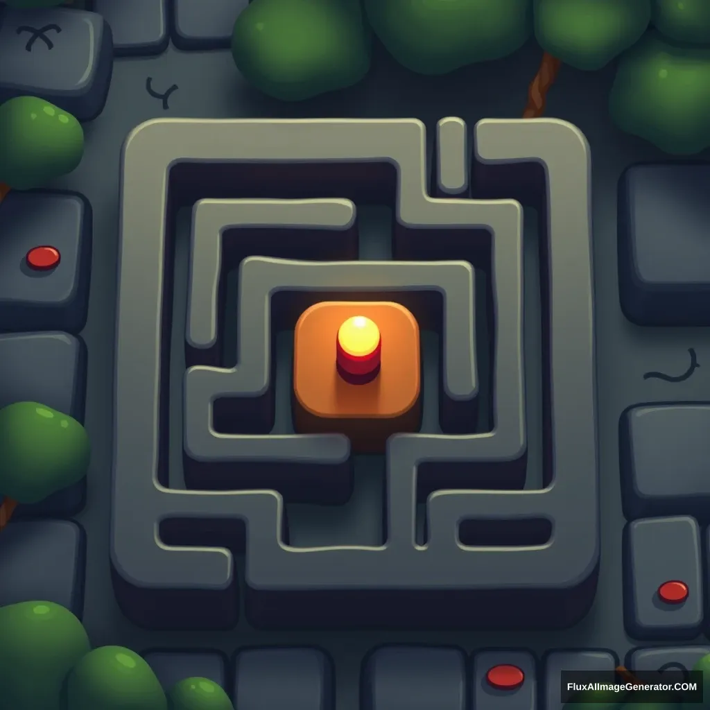 Create Icon Maze game