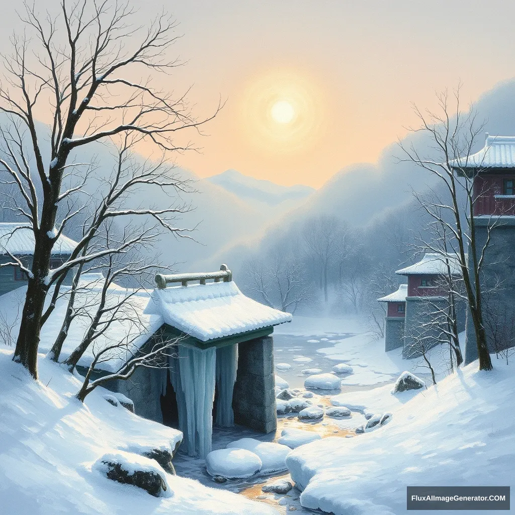 'Yangmei in the snow and ice'