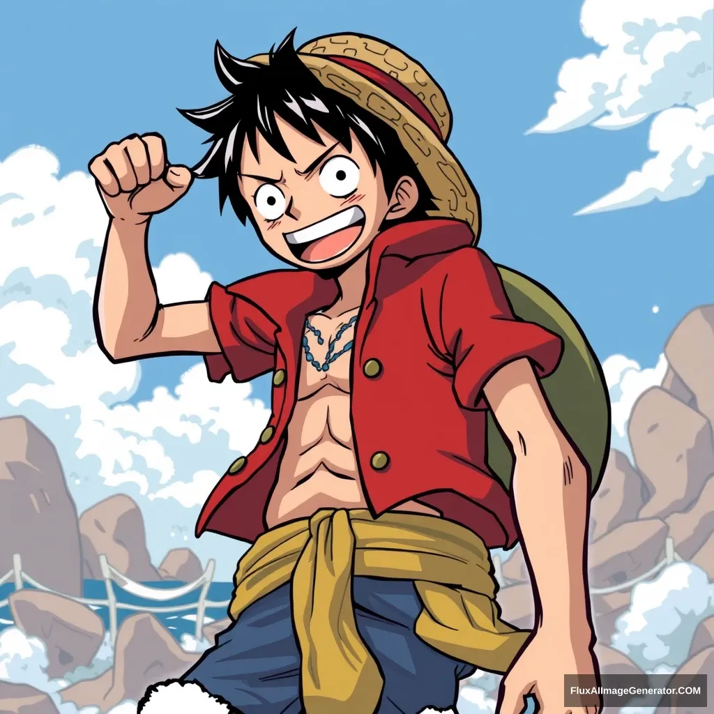 One Piece Luffy - Image