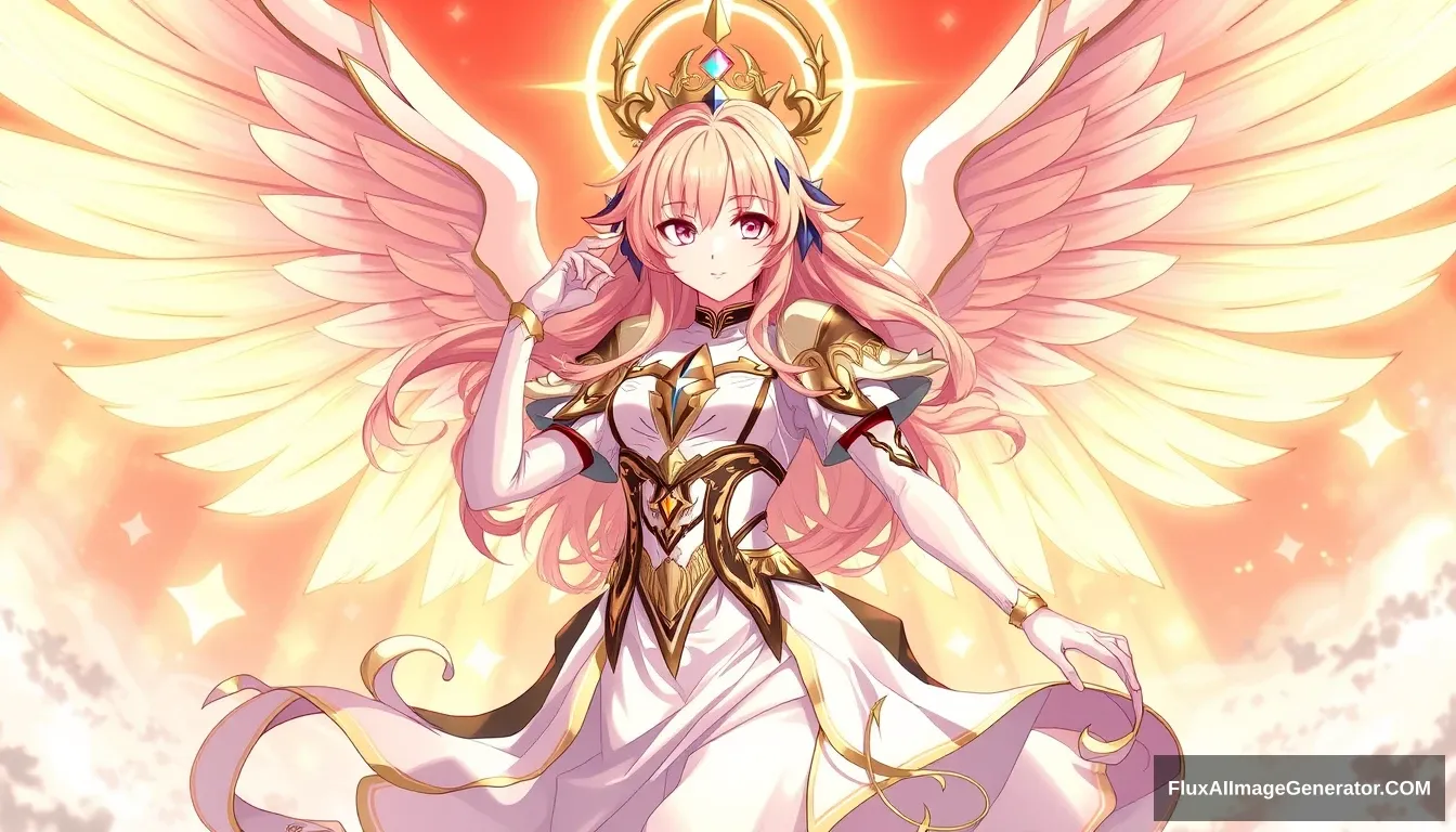 "Female Anime Holy Archangel Esser"