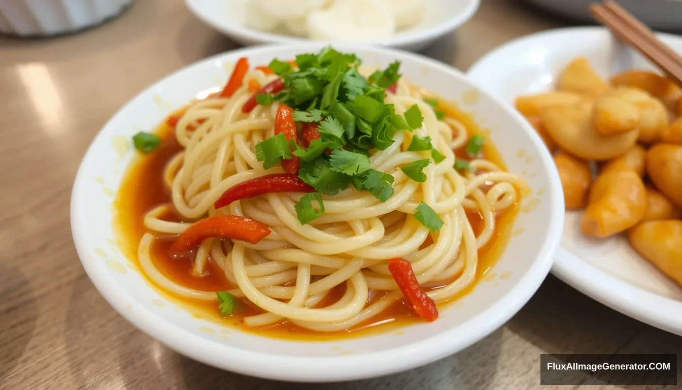 Sichuan cuisine is indeed famous for being spicy, but there are also non-spicy options. For example, sweet water noodles, Lai rice balls, egg pancakes, and rice cakes are all snacks that have a mild flavor, sweet but not overly cloying, and they are also quite popular. - Image