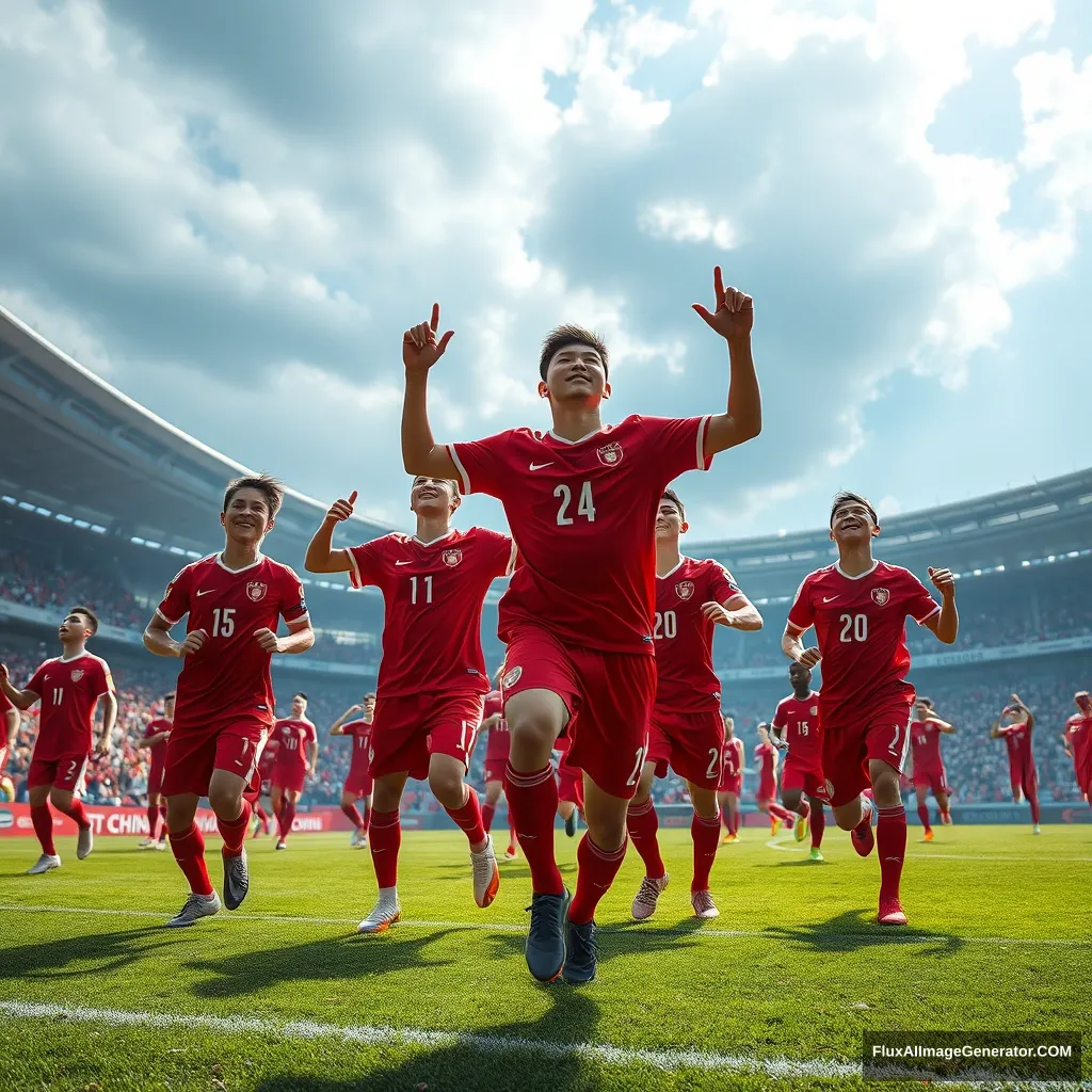 A beautiful dream, China's soccer team enters the 2026 World Cup.