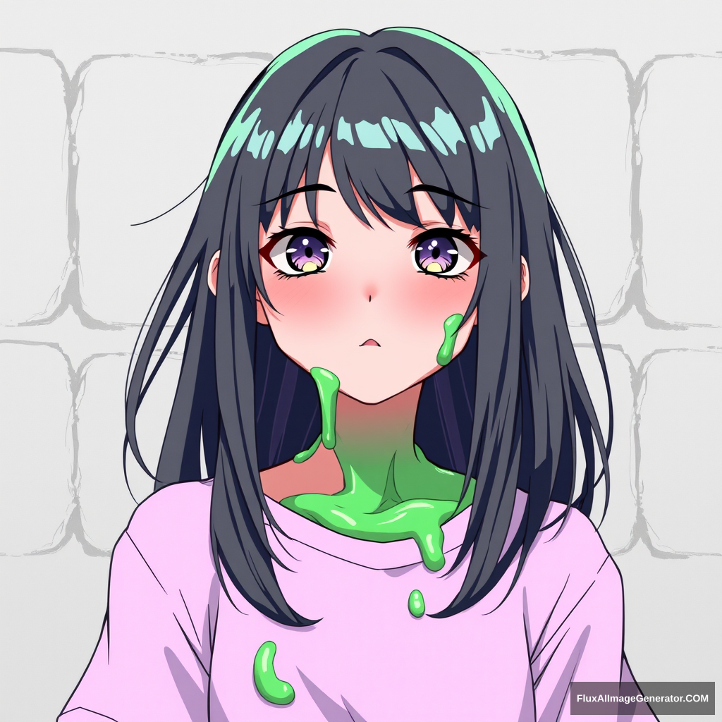 slime girl anime