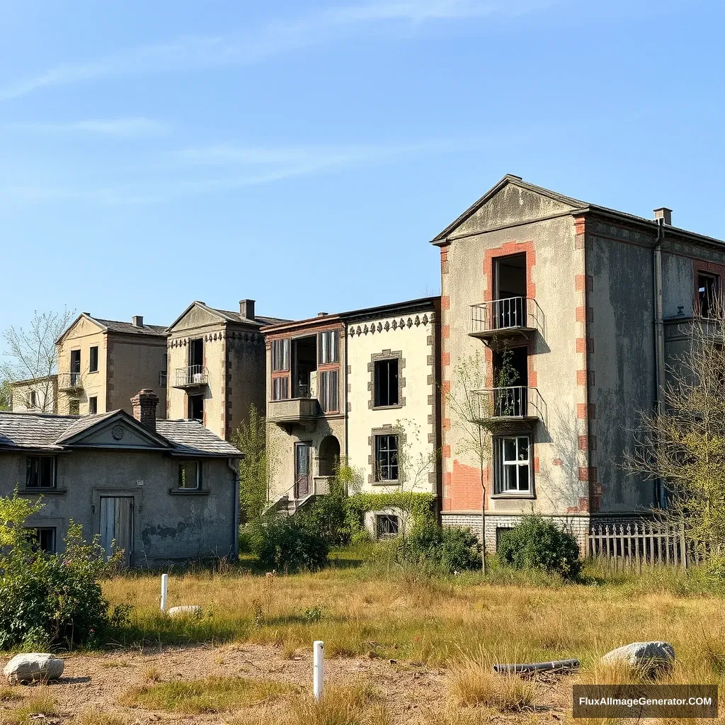 abandoned buildings - Image