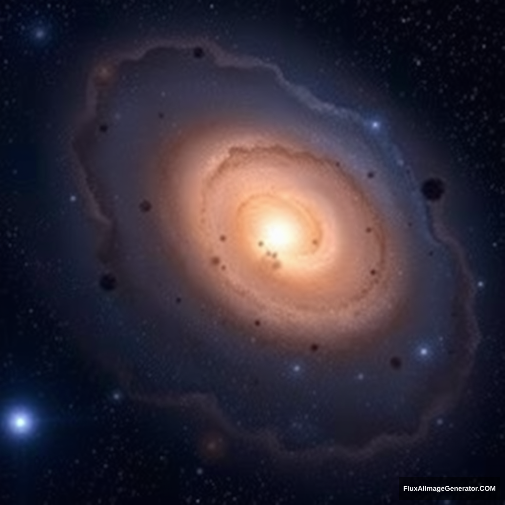 How does a galaxy look like? - Image