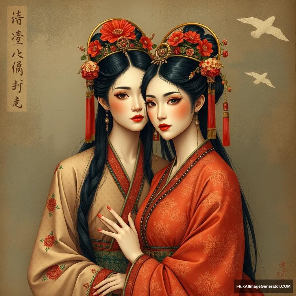 "Ancient Chinese beauties"