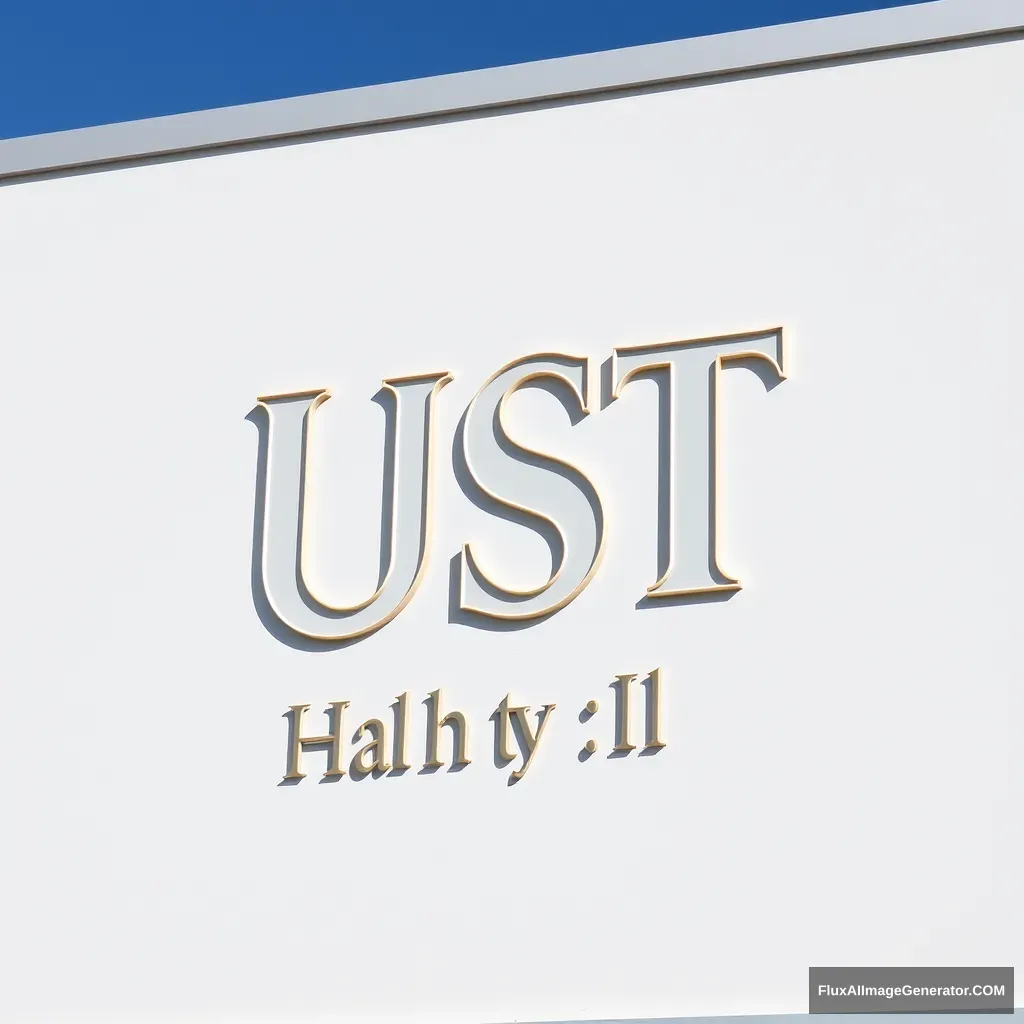 Name engraved on UST billboard - Image