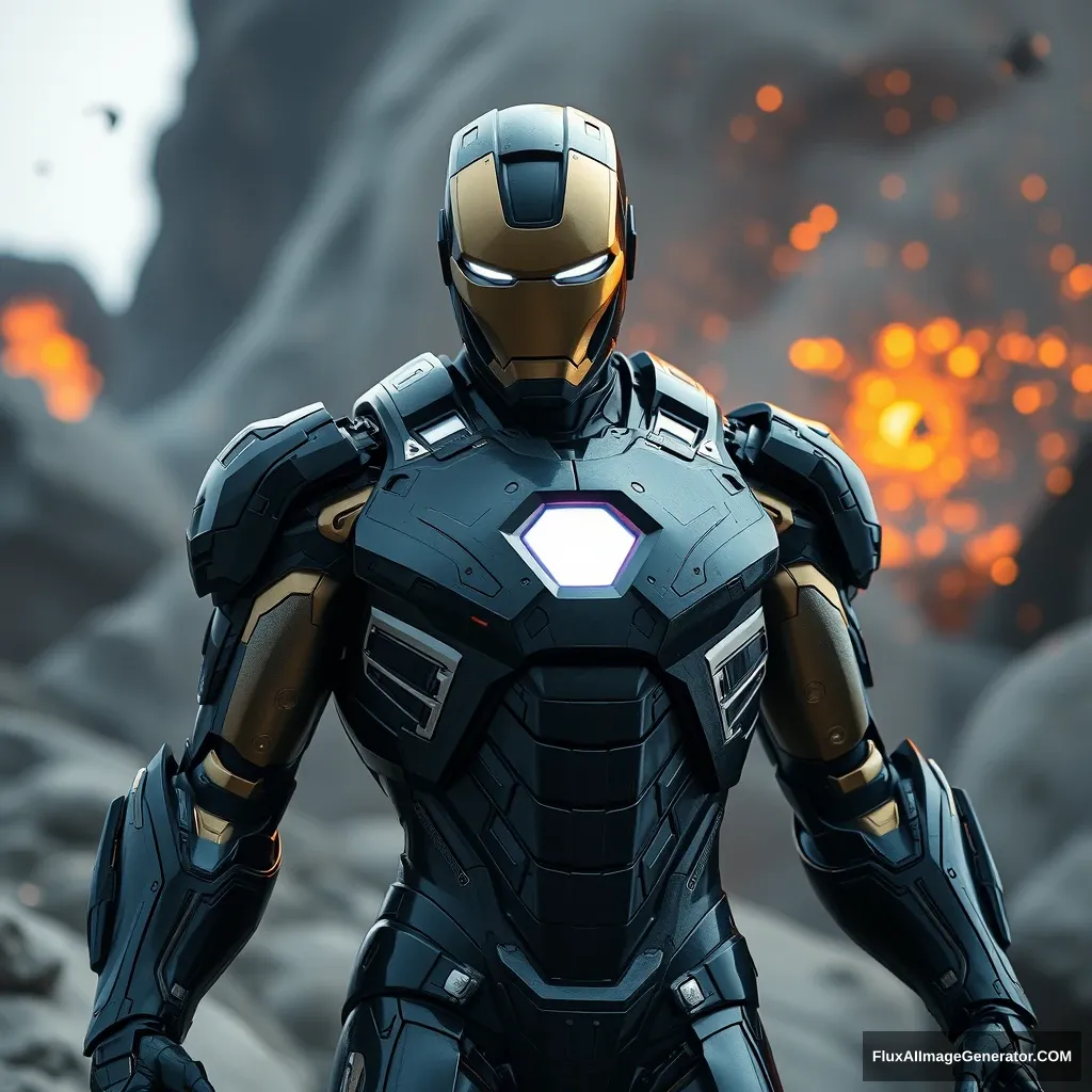 black iron man - Image