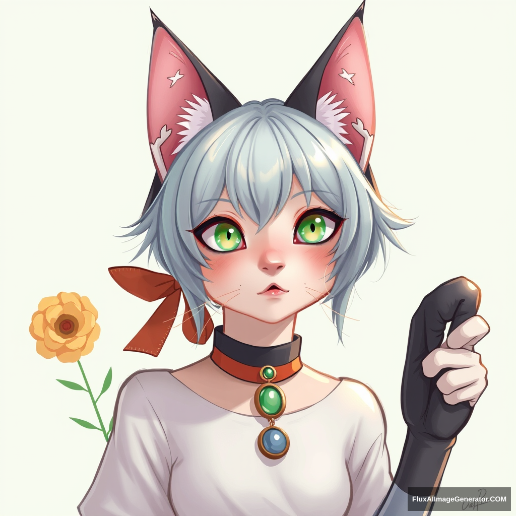 a catgirl - Image