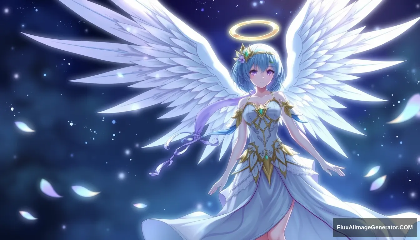 "Female Anime Archangel Eisiel"