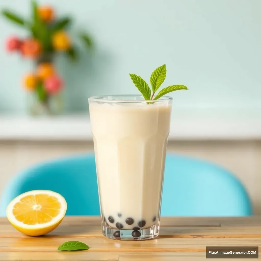 Fresh milk tea - Image