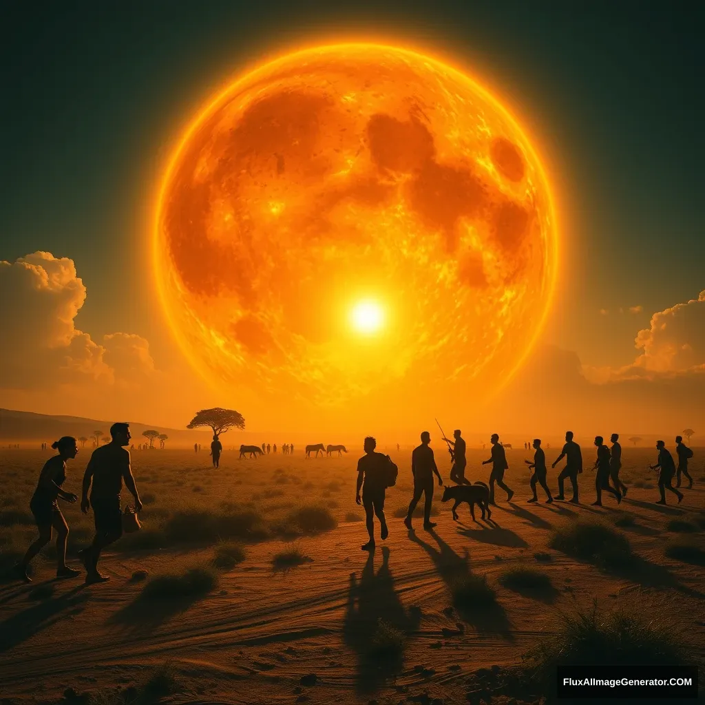 Human Migration to the Sun - Image