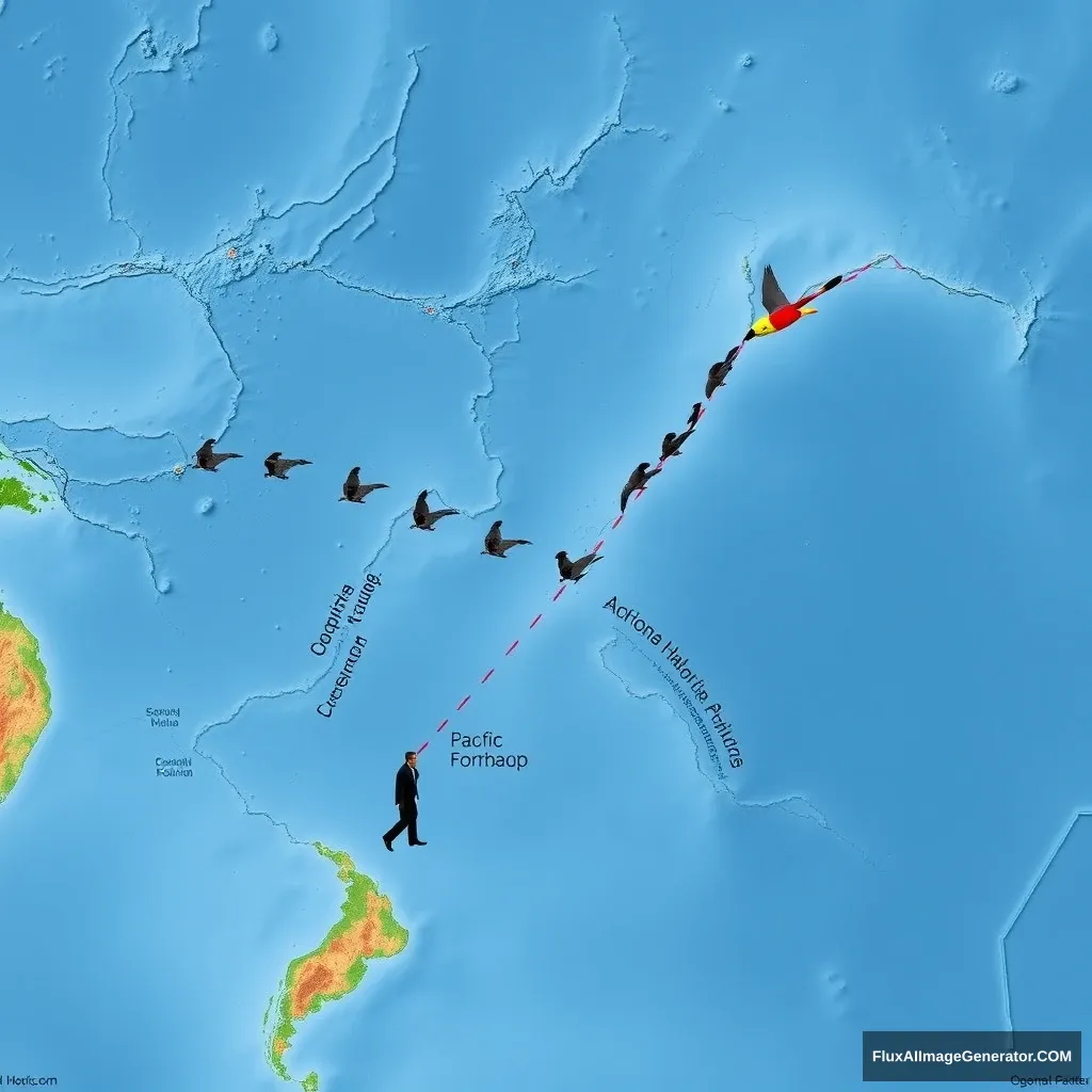 Human migration to the Pacific