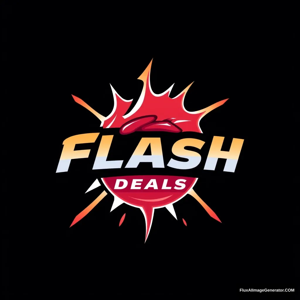 Create a cool logo for Flash Deals. - Image