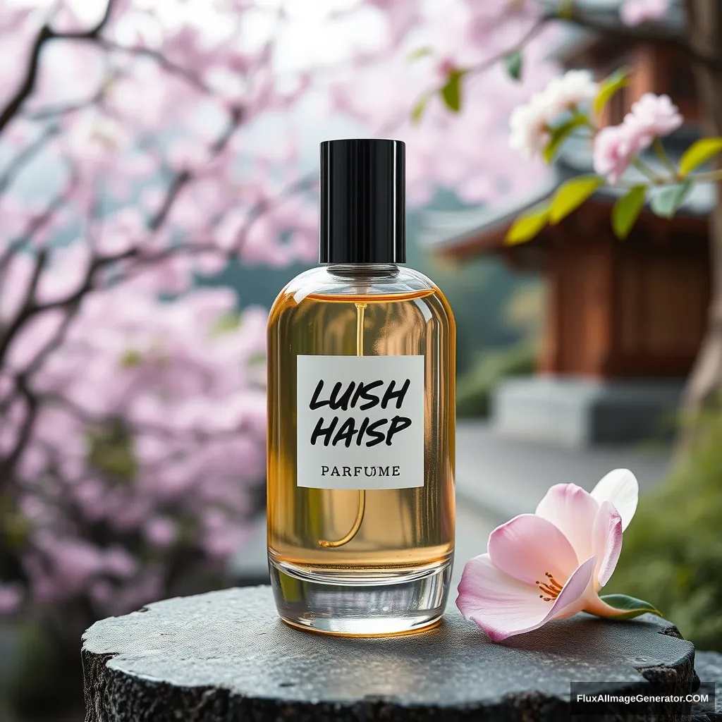 perfume by LUSH, Japanese background