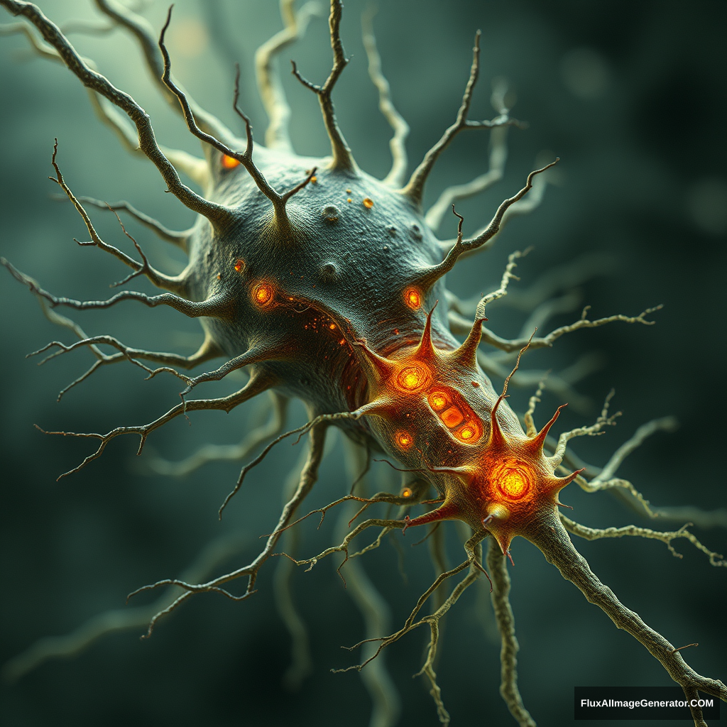 The neuron of a sleeping psionicist - Image