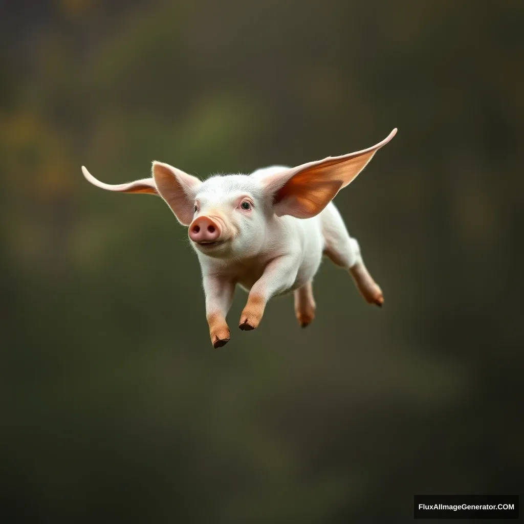 flying pig - Image