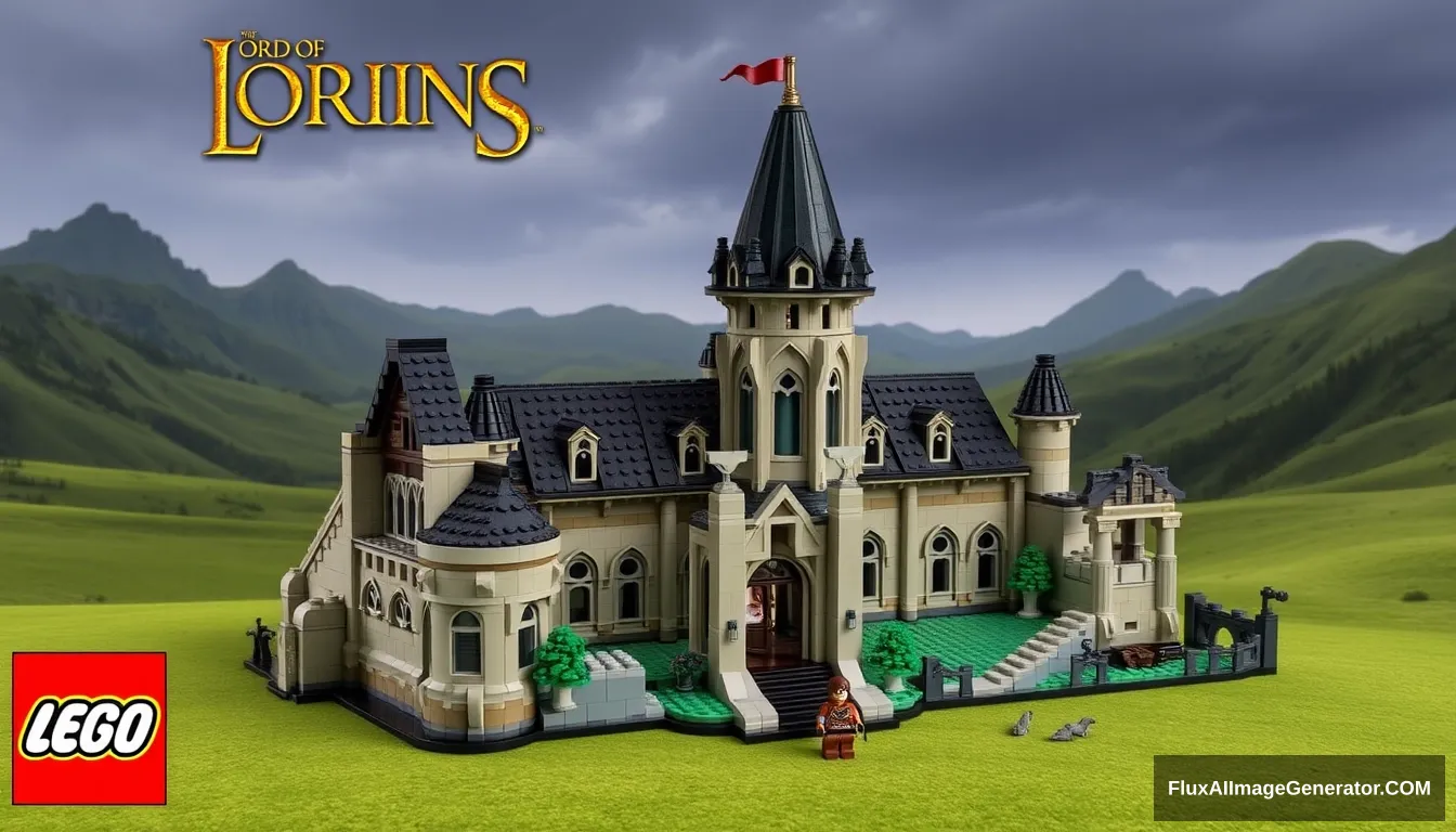 "Estimated product images for the Minas Tirith set among the LEGO Lord of the Rings product line

Reference images for LEGO Rivendell, LEGO Barad-dûr." - Image