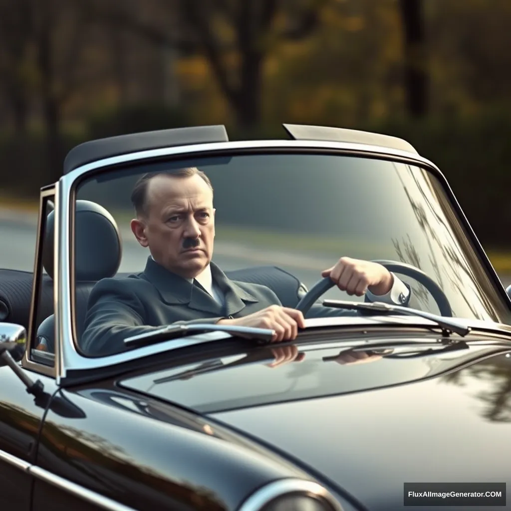 Hitler in a Miata