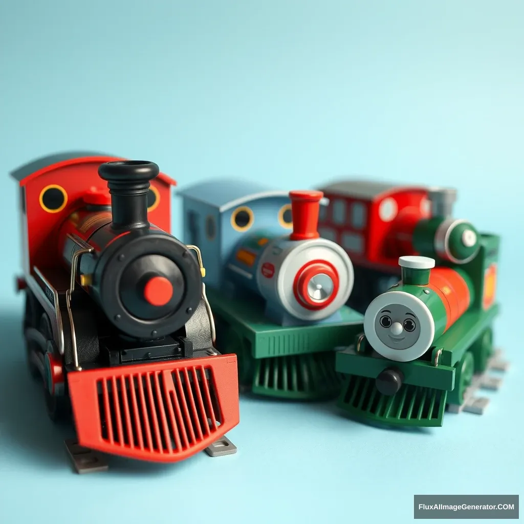 3 train toys - Image