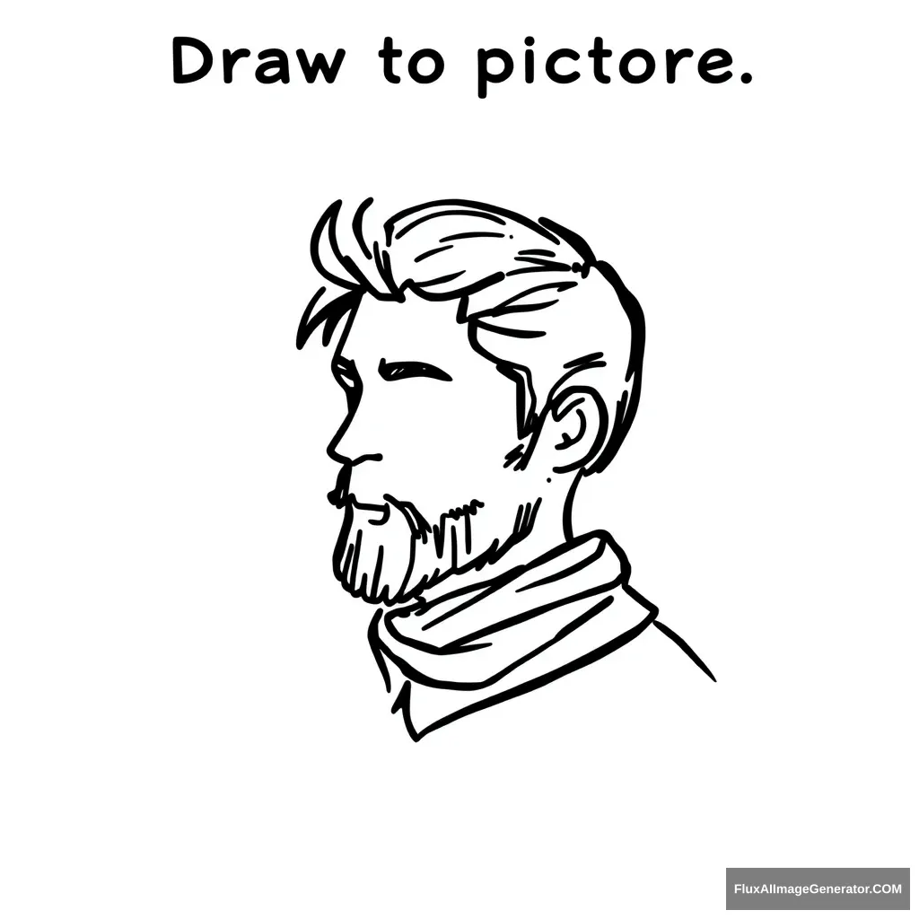 "Draw a picture for profile, including the phrase 'Link Curator'" - Image