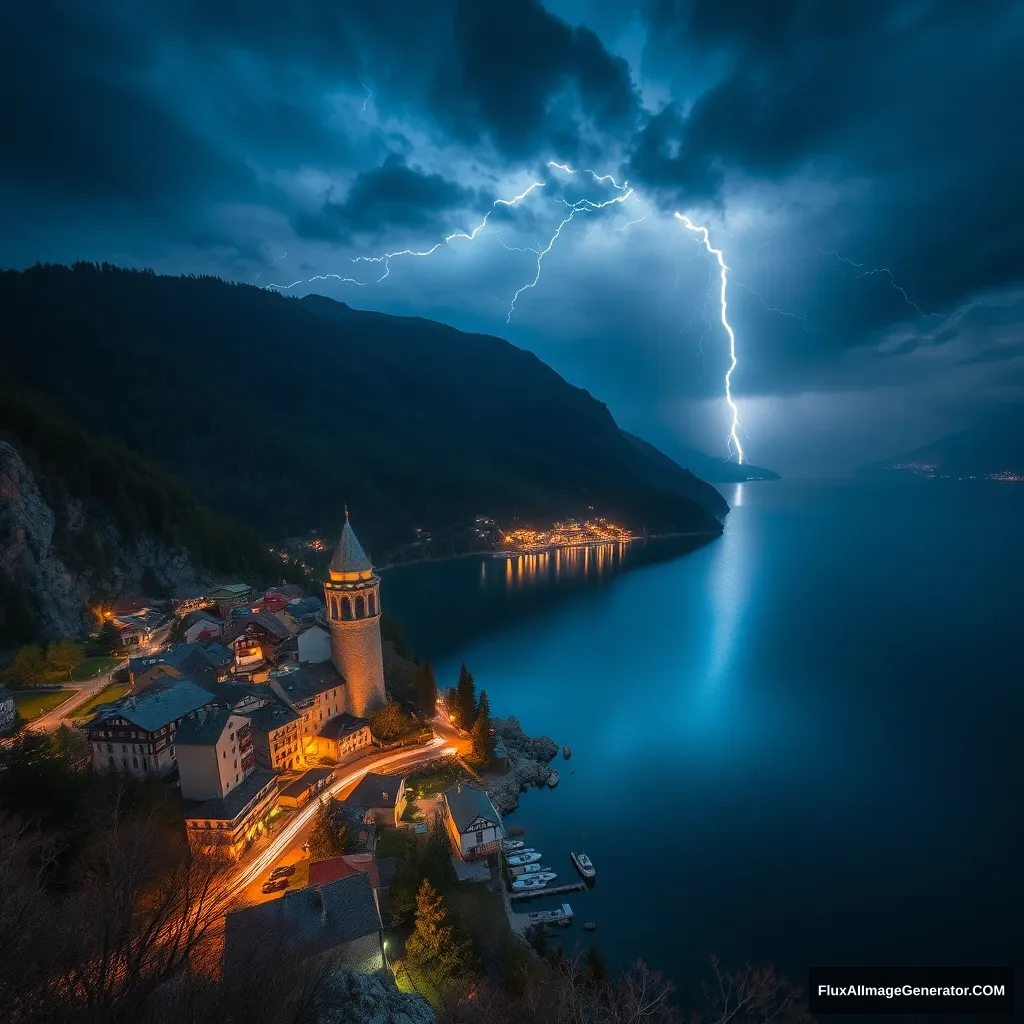 'a clap of thunder over Annecy' - Image