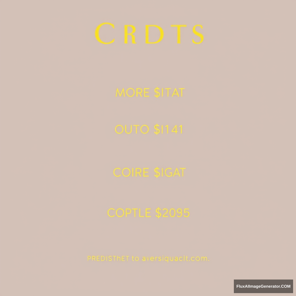 credits