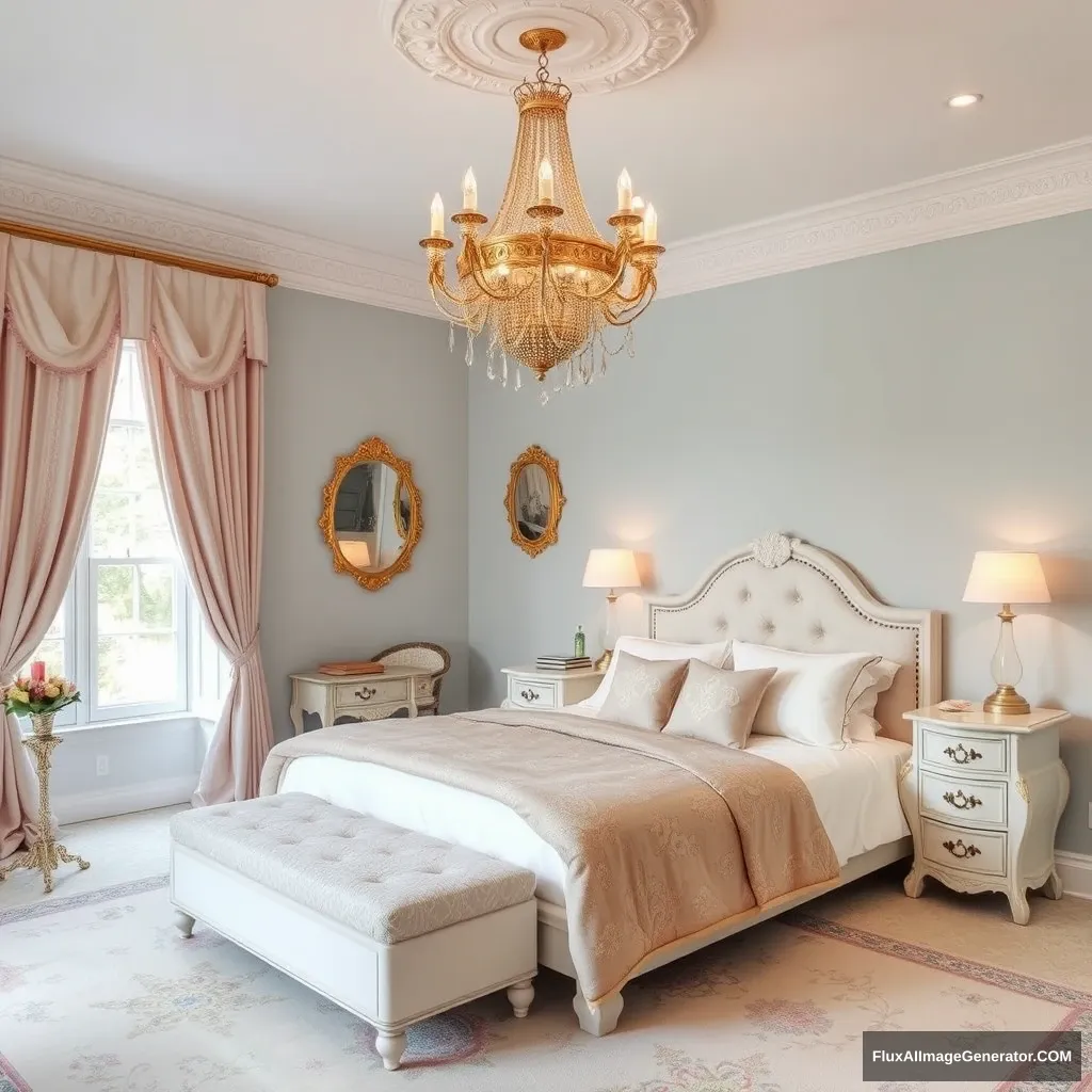 A fairy tale style bedroom in reality - Image