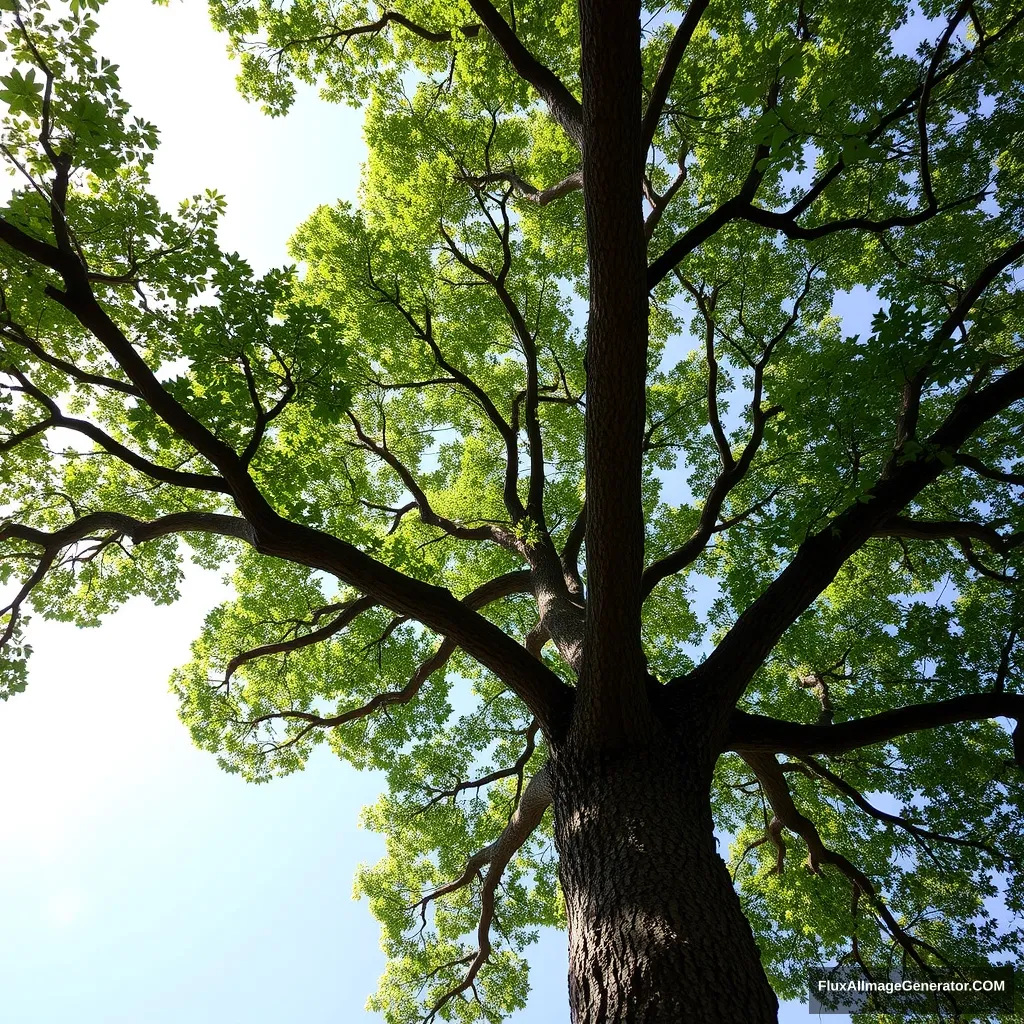 Inside the tree