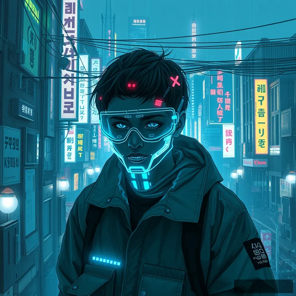 "Korean Cyberpunk" - Image