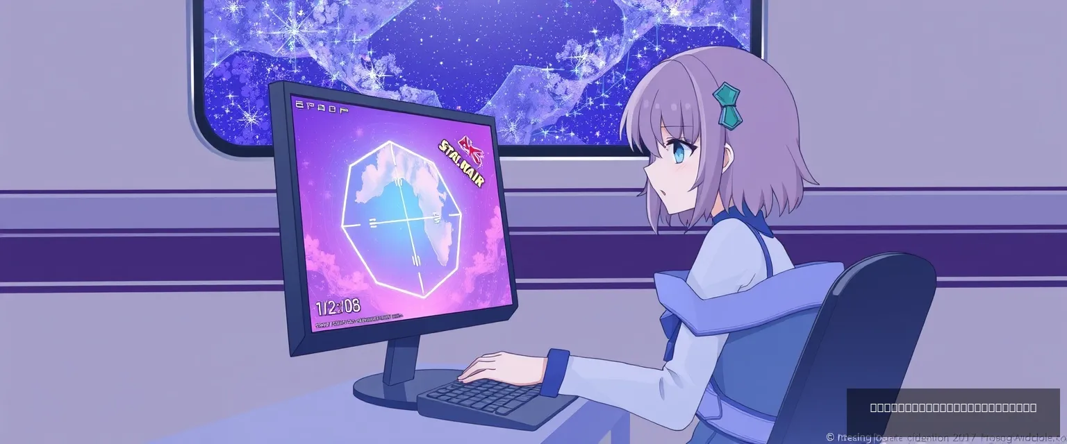 "About a character's computer wallpaper in the game 'Honkai: Star Rail'."