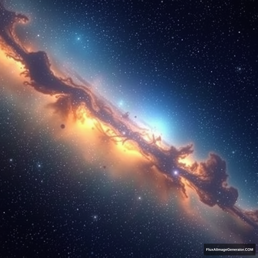 How does a galaxy look like - Image