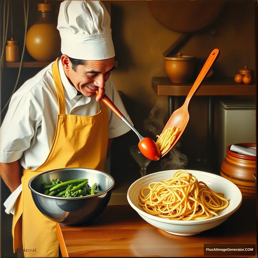 "Cooking in one go" - Image