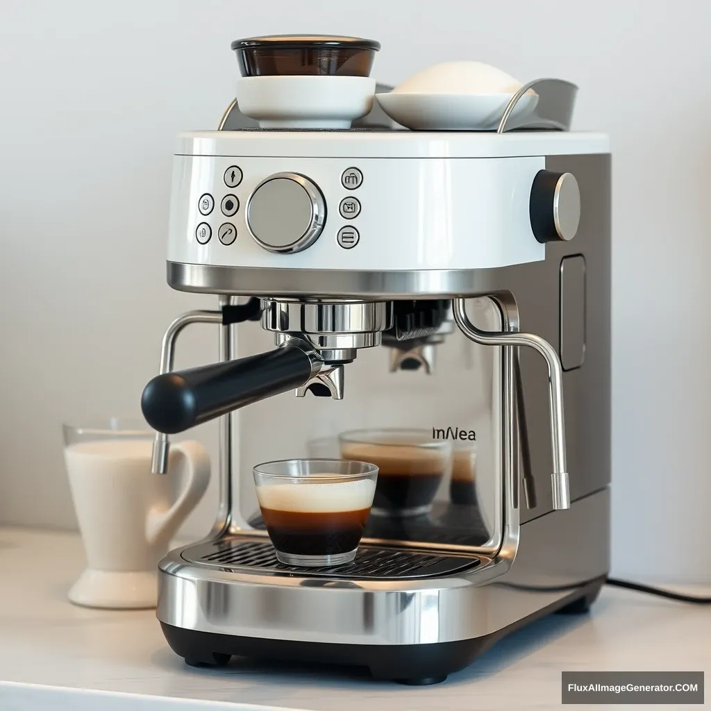 A coffee machine, beautiful.