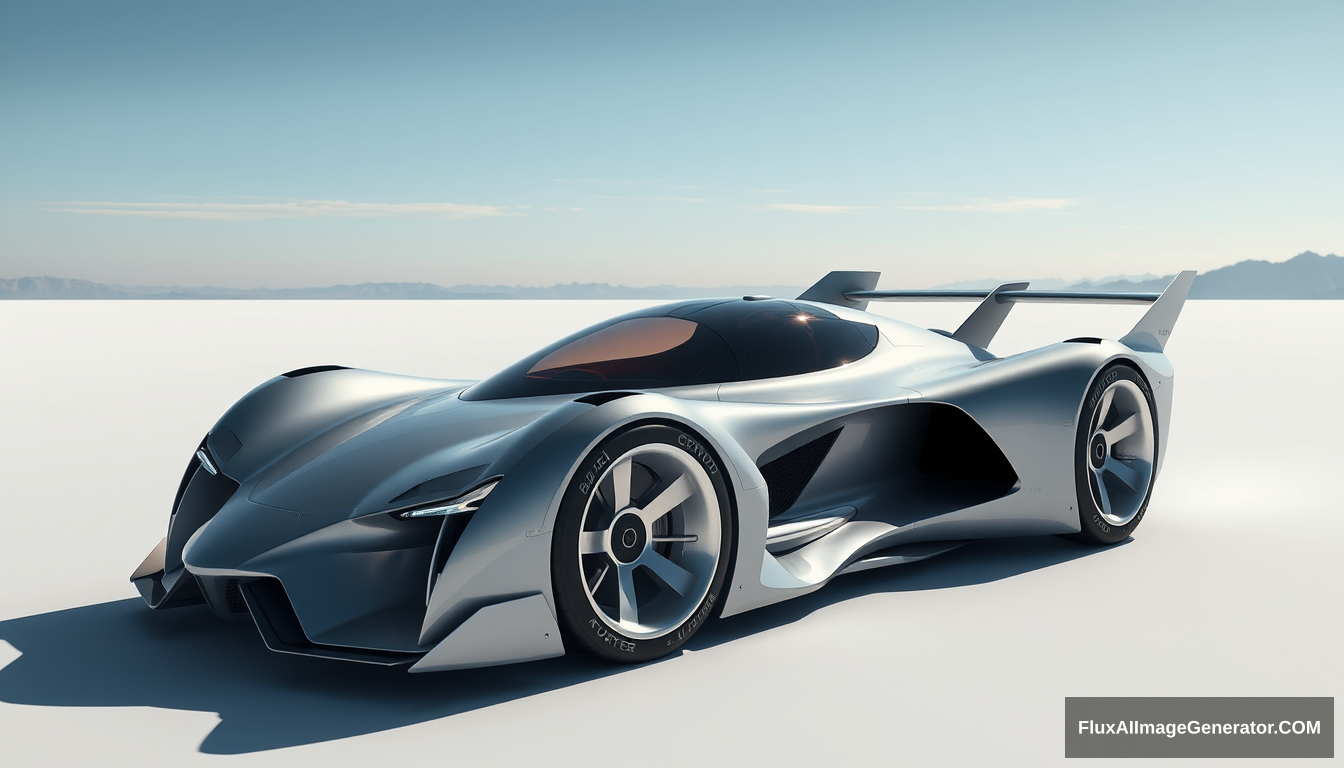 concept car, as designed by Syd Mead, F15 fighter inspired, 4k, photographic.