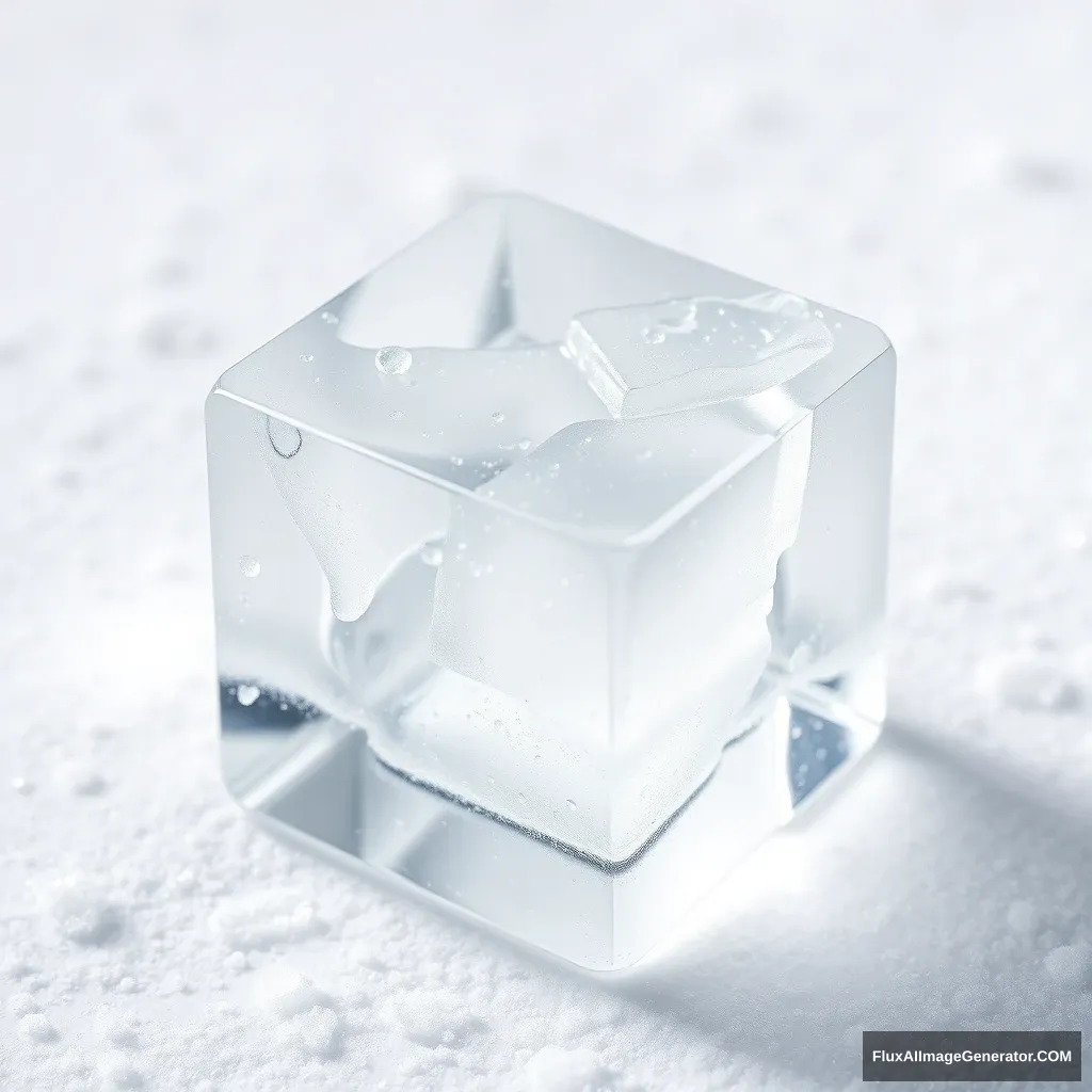 Topical ice cube - Image