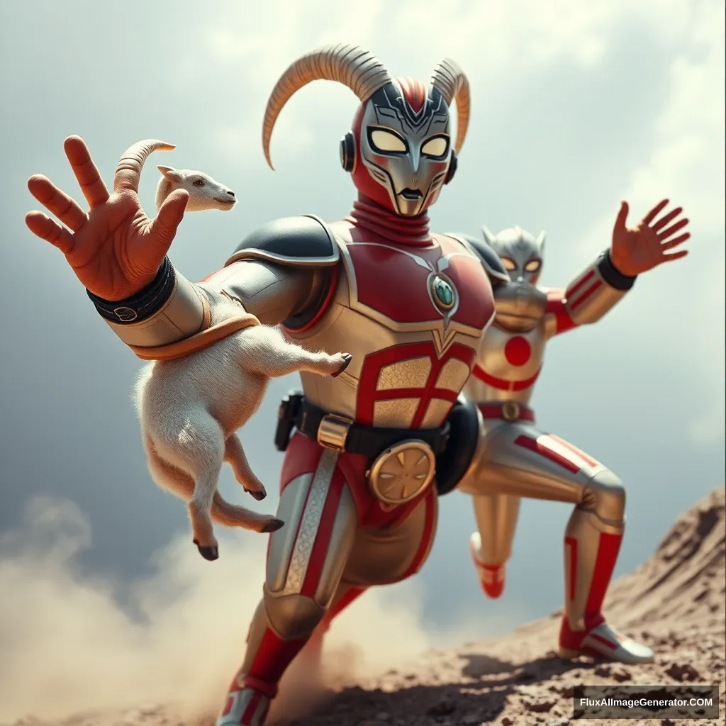 "Pleasant Goat vs. Ultraman"