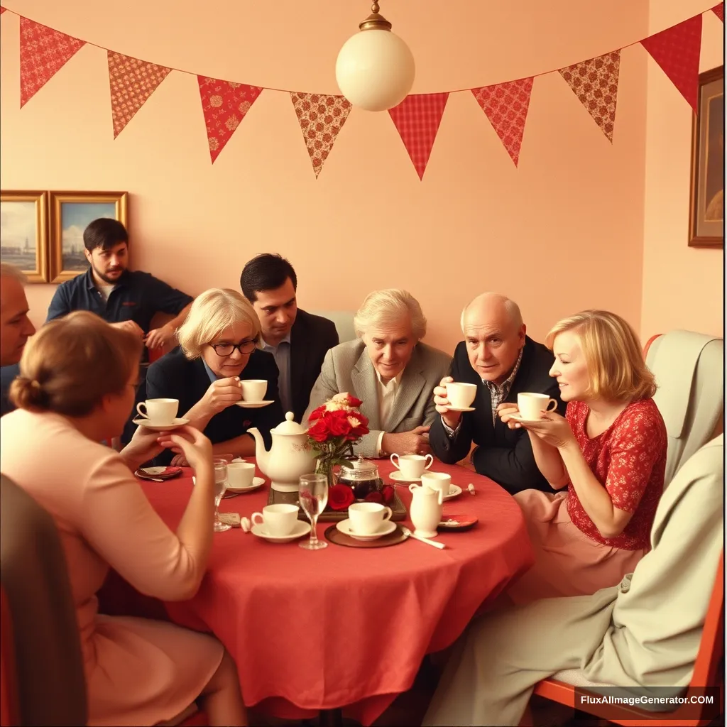 Tea party in 2000s - Image