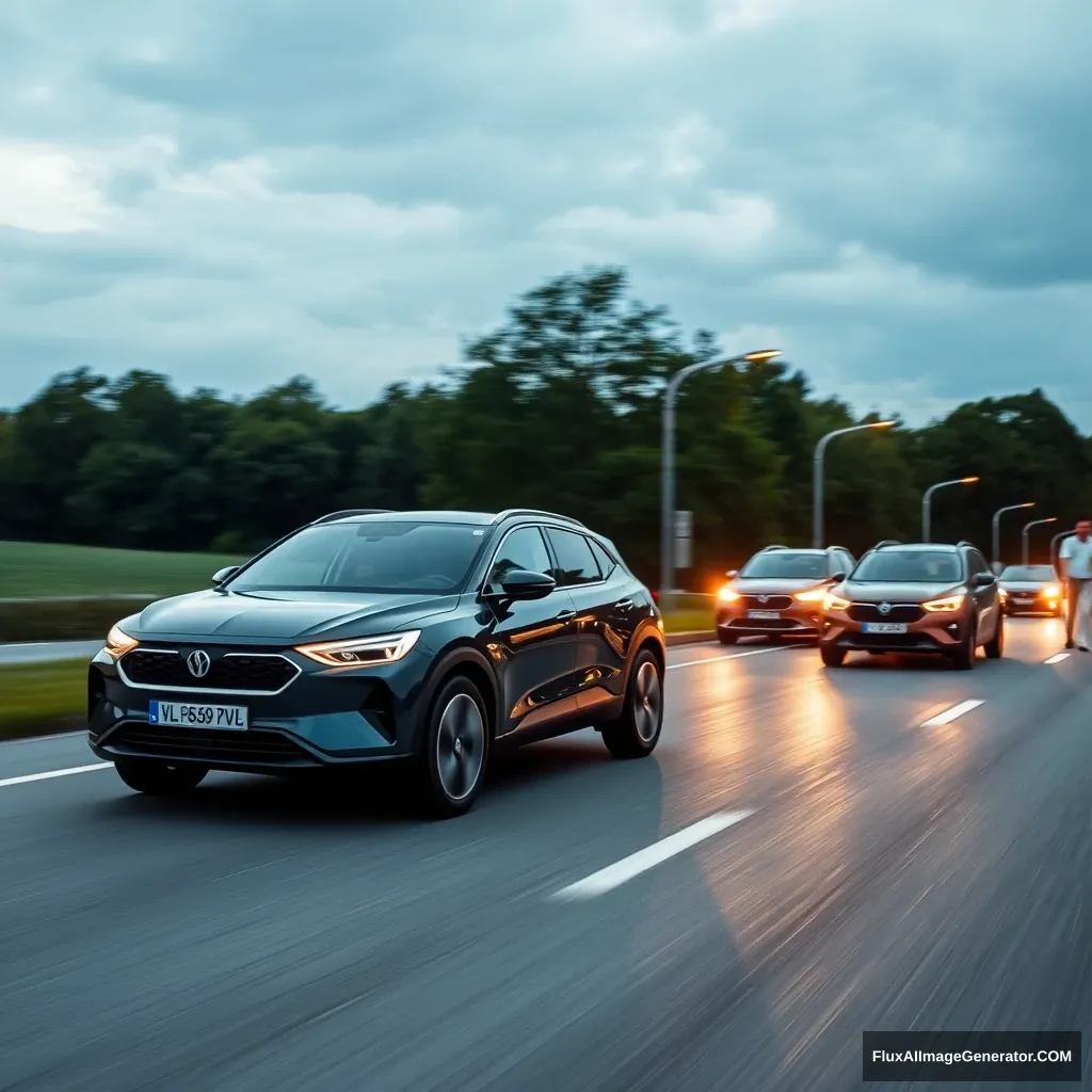 "NIO cars are running in Europe."