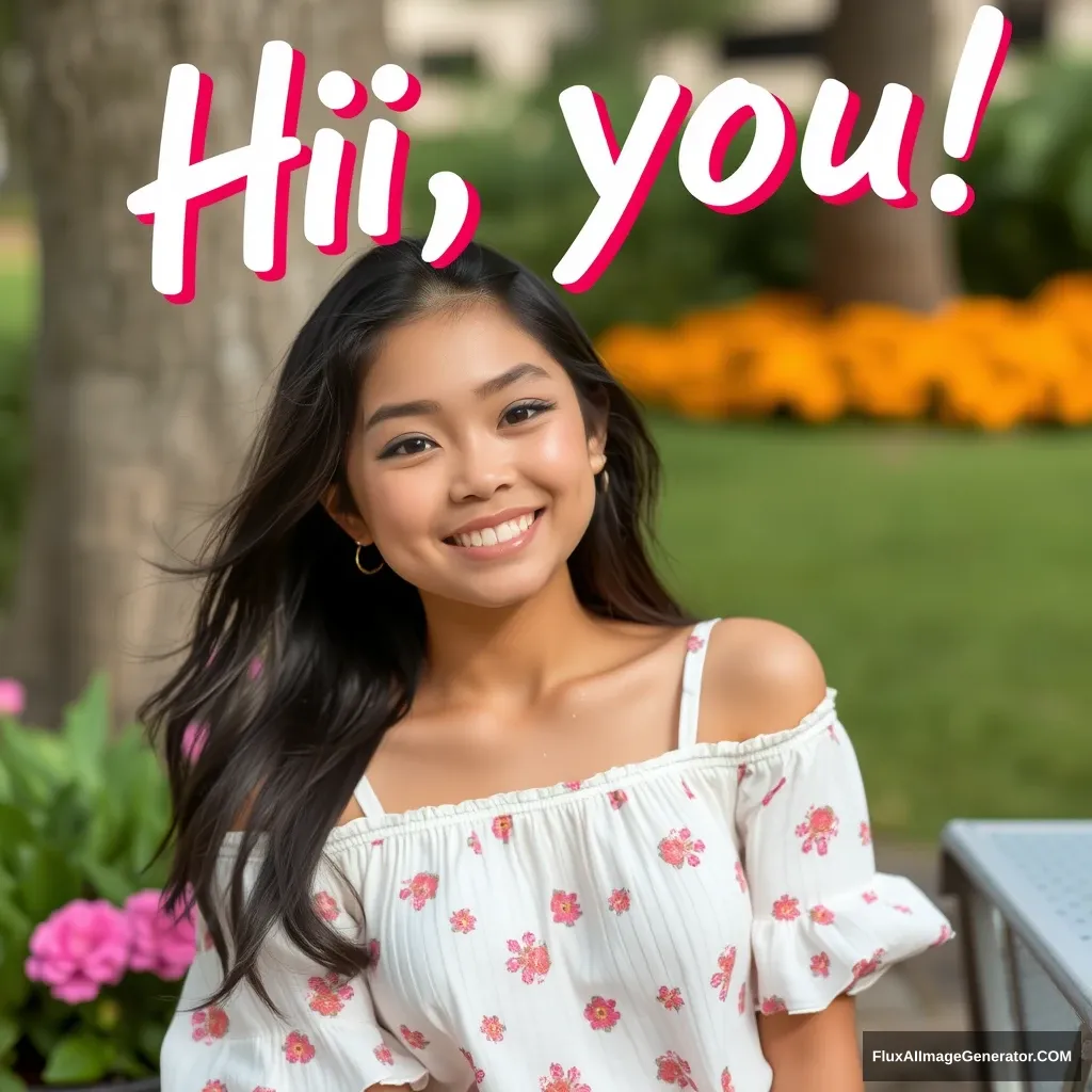 "Hi, you" - Image