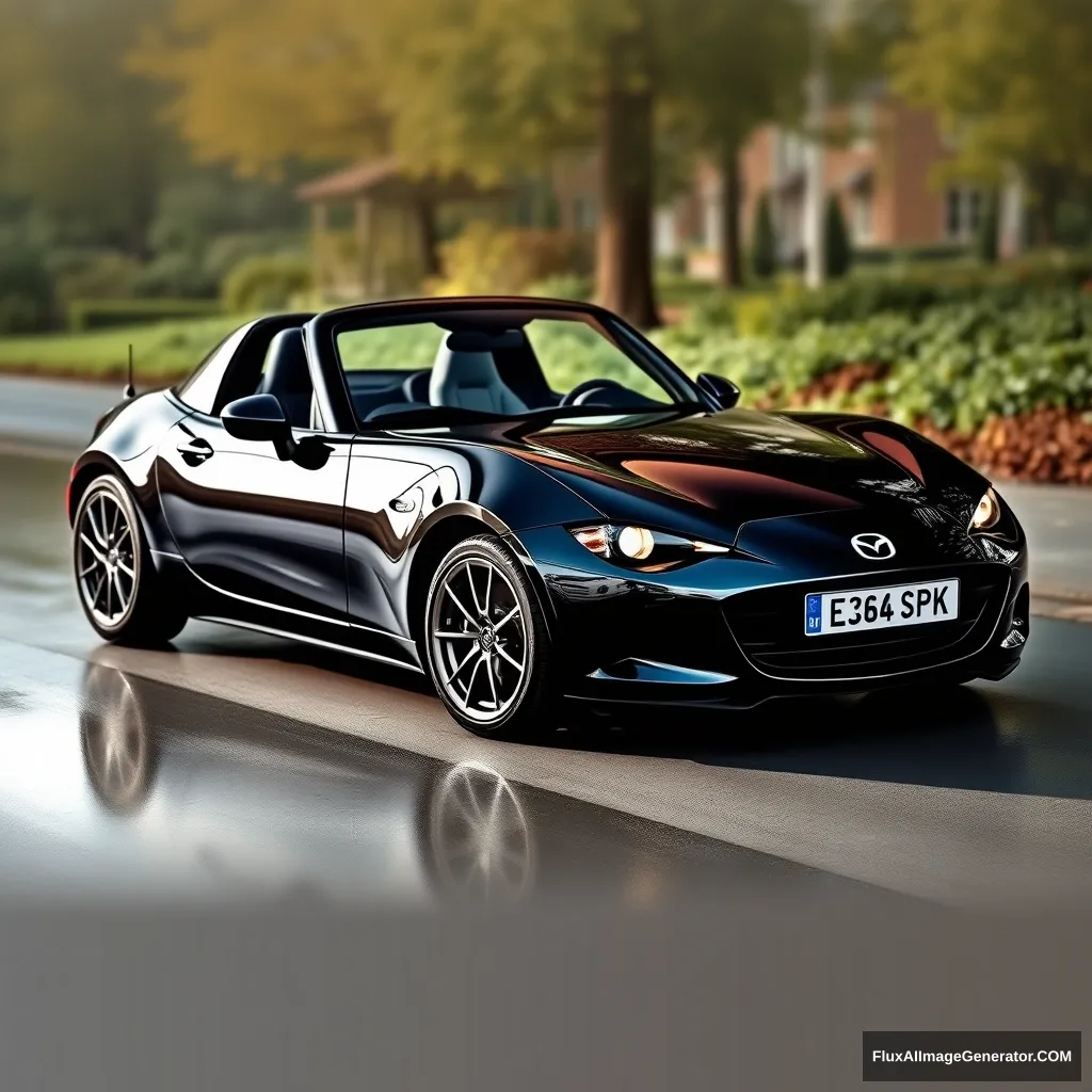 Create an image of a Mazda MX-5 first generation. - Image