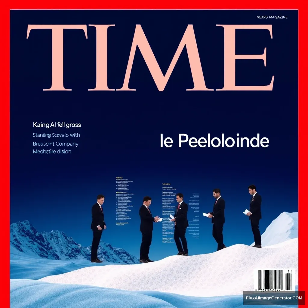 TIME magazine cover showing KainoAI's company