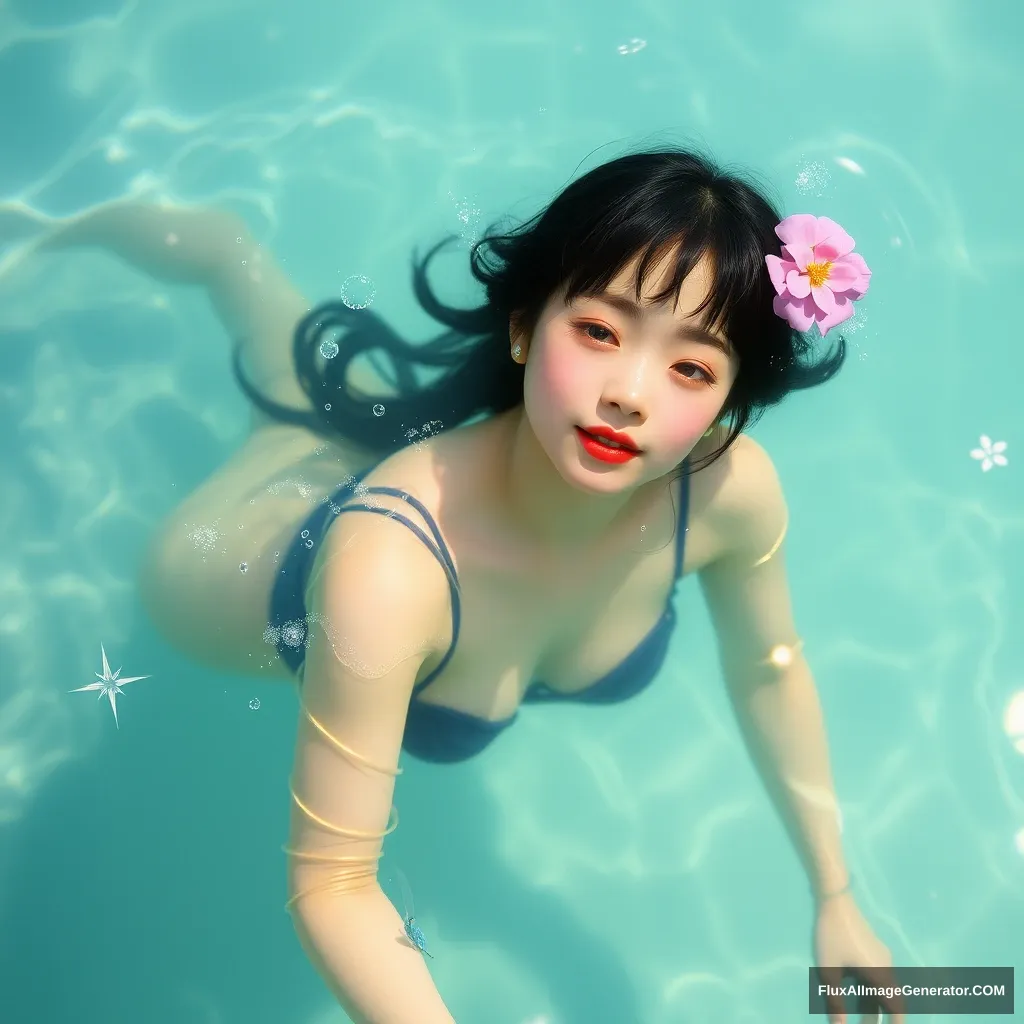 "Japanese beauty swimming" - Image